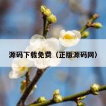 源码下载免费（正版源码网）