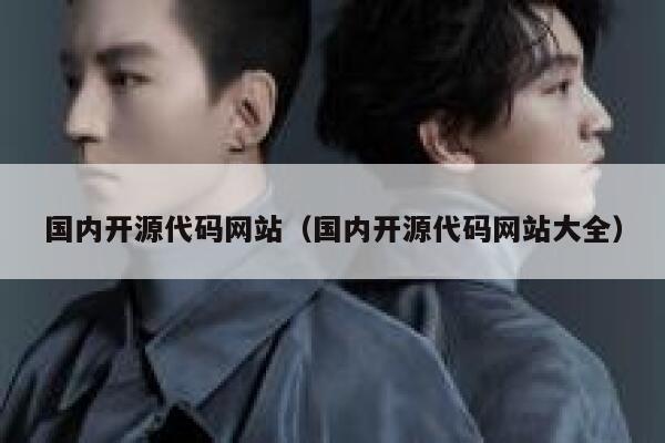 国内开源代码网站(国内开源代码网站大全) 第1张 国内开源代码网站(国内开源代码网站大全) 第1张