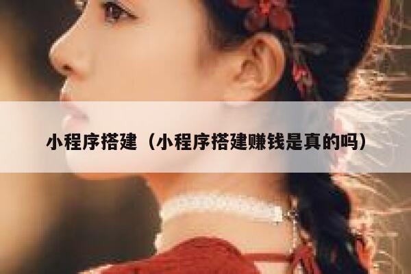 小程序搭建（小程序搭建赚钱是真的吗） 第1张