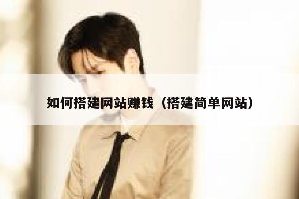 如何搭建网站赚钱（搭建简单网站） 第1张