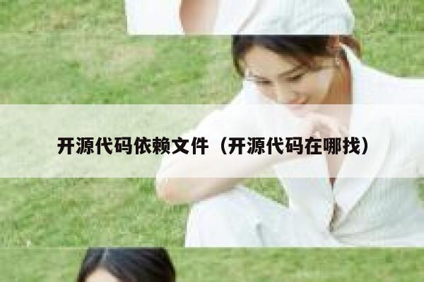 开源代码依赖文件（开源代码在哪找） 第1张