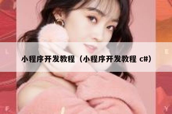 小程序开发教程(小程序开发教程 c#) 第1张 小程序开发教程(小程序开发教程 c#) 第1张