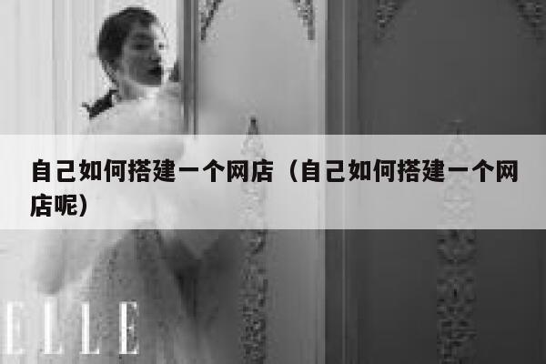 自己如何搭建一个网店(自己如何搭建一个网店呢) 第1张 自己如何搭建一个网店(自己如何搭建一个网店呢) 第1张