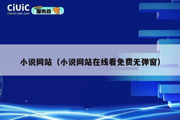 小说网站（小说网站在线看免费无弹窗） 第1张